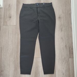 GAP Charcoal Stretch Skinny Pants